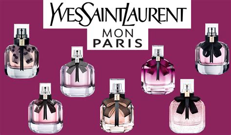 ysl mon Paris perfume range